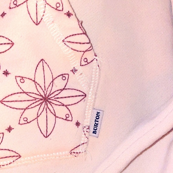 🕉 Burton Indie Trip Crush Neck Sweatshirt 🕉 ~Med - Picture 7 of 11